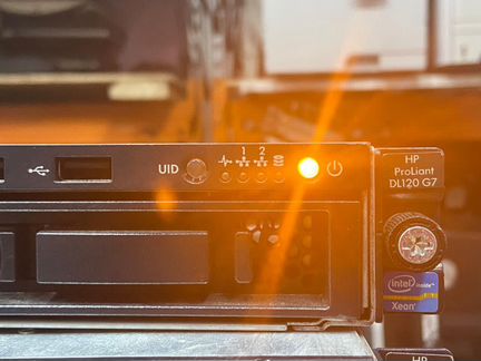Сервер HP proliant dl120 G7. Intel Xeon E3 1220, о