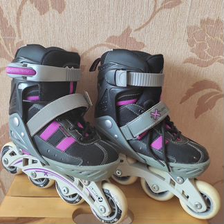 Ролики дтские/подростковые раздвижные, р-р 32-35