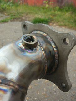 Даунпайп полный привод на VAG