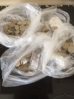 Монеты СССР 10,15,20,50 копеек, 1 рубль