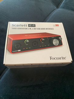 Новая Focusrite Scarlet 4i4 3rd Gen