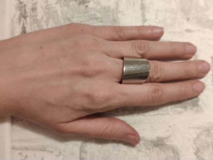 Кольцо сталь Calvin Klein р-р 16-16,5