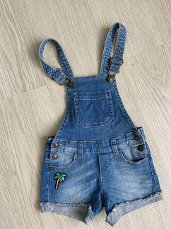 Новый джинсовый комбинезон Benetton 100 см