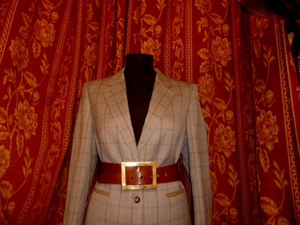 Жакет-пиджак Max Mara в клетку