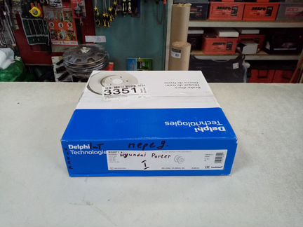 Передние тормозные диски hyundai Porter H-1/H100