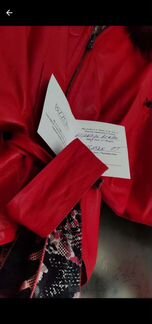 Куртка кожаная с капюшоном bizzon