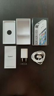 Коробка от iPhone 4 white 8gb
