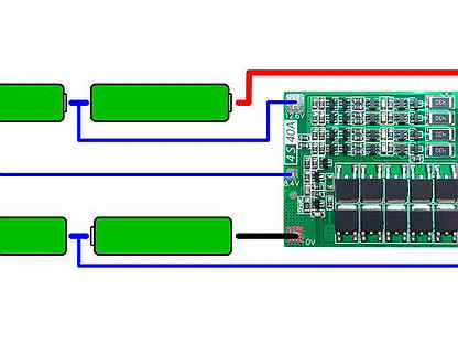 Bms 3s 25a схема