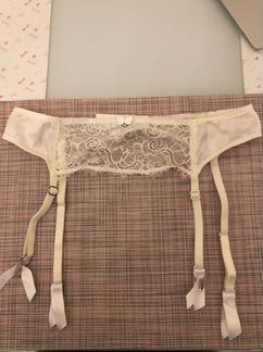 Пояс для чулок белый Intimissimi