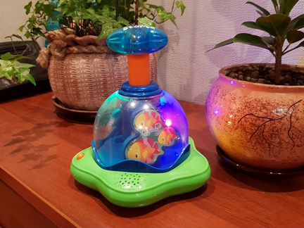 Юла со звуком и музыкой