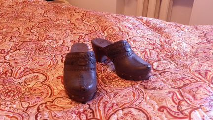 Новые кожаные сабо UGG, оригинал, 36