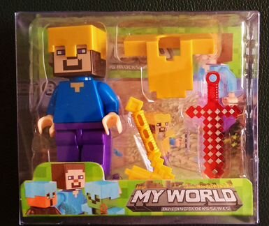 Набор Фигурок майнкрафт