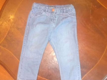 Джинсы для девочек размер 80