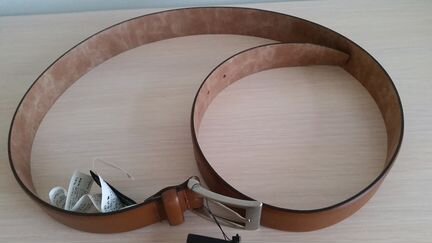 Мужской кожаный ремень Zara (новый)