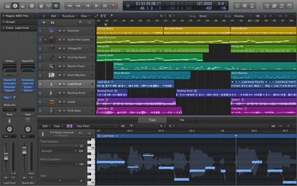 Обучение написанию музыки в программe Logic Pro X