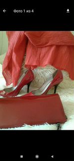 Туфли,сумка,два платка