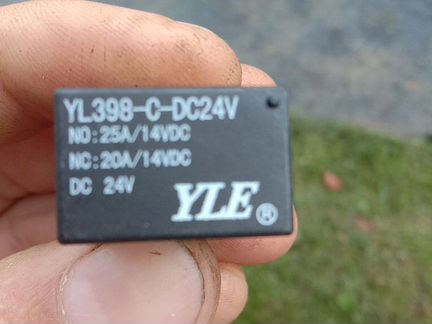 Реле YL398-C-DC24V NO: 25A/14YDC NC: 20A/14VDC DC