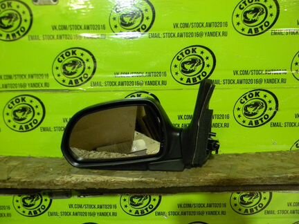 Зеркало левое механическое Kia Spectra