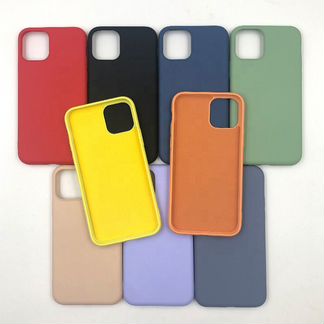 Чехол-накладка для iPhone XR silicone case NL кофе (22)
