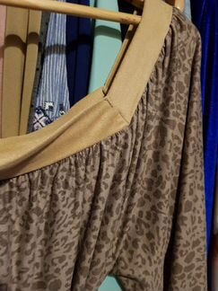 Платье под замшу