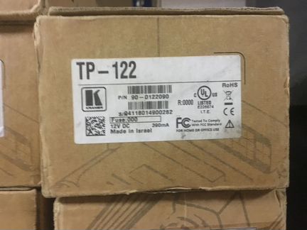 Приемник видео и аудио сигнала Kramer TP-122