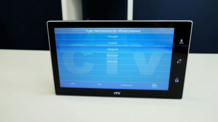 CTV-M4106AHD монитор видеодомофона FullHD (черный)