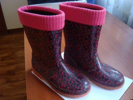 Резиновые сапоги для девочки р. 33