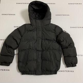 Abercrombie Fitch пуховик чёрный с синим, Новый
