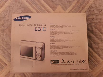 Фотоаппарат samsung ES10