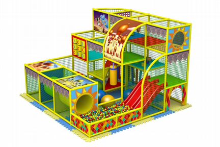 Детский игровой лабиринт 4 на 4