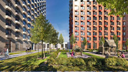 1-к квартира, 39.5 м², 7/33 эт.