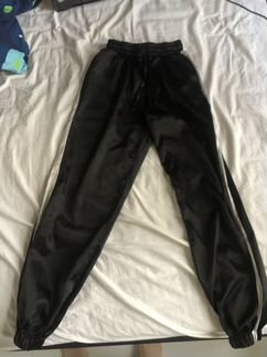 Штаны спортивные атласные