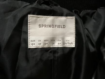 Куртка пуховик Springfield 40 eur р. наш 42 - 44 р