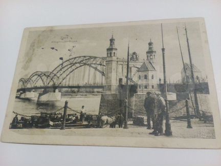 Тильзит. Мост королевы Луизы, открытка