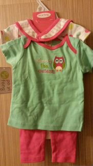 Набор из 5 предметов/боди, футболка, штанишки