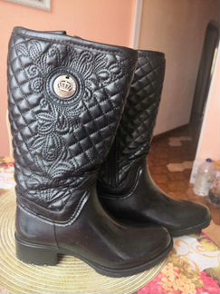 Резиновые сапоги с мехом 37 размер