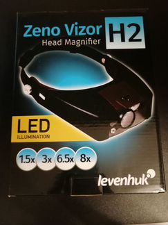 Лупа налобная Levenhuk Zeno Vizor H2