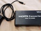 Vcom Конвертер VGA+аудио - hdmi