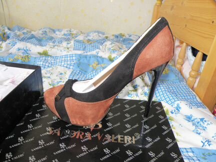 Туфли Sandra Valery новые (натуральная замша)