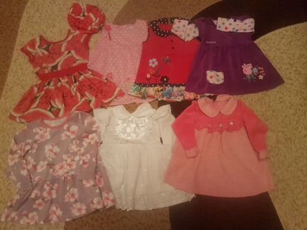 Большой пакет для девочки рост 86-92