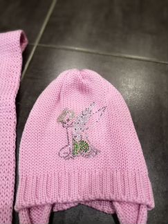 Комплект шапка и шарф