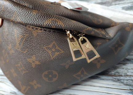 Сумка на пояс louis vuitton lux луи витон