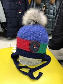 Новая зимняя шапка обхват головы 48-50, 52-54