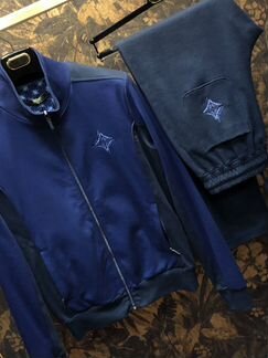 Zilli спортивный костюм с вышивкой zilli синий