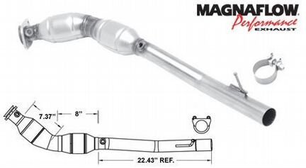 93680 Magnaflow катализатор 06-08 Range Rover 4.4L