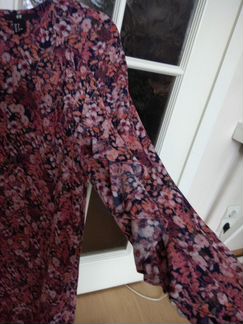 Платье с длинным рукавом 100вискоза