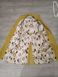 Плащ Trussardi из натур. замши. Оригинал, 42-44