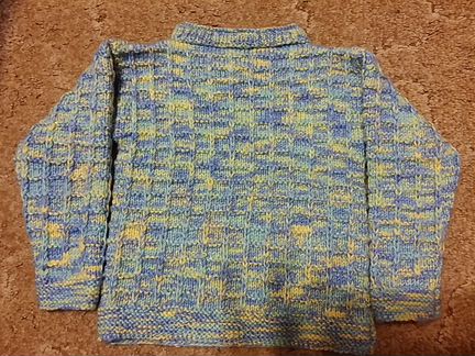 Свитер ручной вязки новый