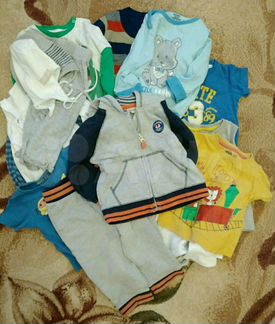 Детская одежда пакетом на мальчика на 1годик