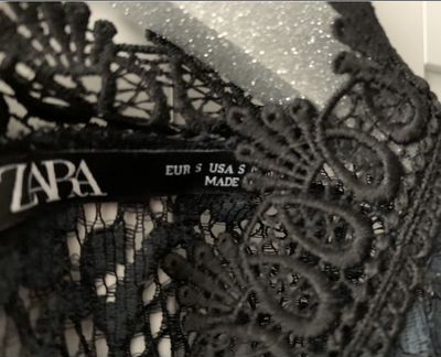 Кружевное платье Zara